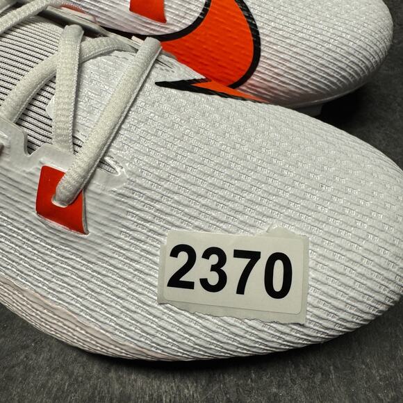 Nike Vapor Edge Speed 360 2 Men\'s Size‎ 14 Football Cleats White Orange NEW main image 9